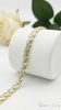 Gold-Filled Antiallergenic Bracelet 19cm/7mm 14K color