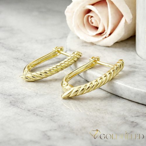 Gold-Filled Antiallergenic Earring 25 mm 14K Color