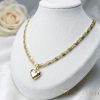 Gold-Filled Antiallergenic Necklace 50cm/5,2mm + Pendant 18K color