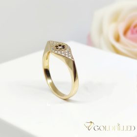   Gold-Filled Antiallergenic Ring, available in different sizes 18K color