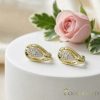 Gold-Filled Antiallergenic Earring 17 mm 14K Color