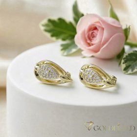 Gold-Filled Antiallergenic Earring 17 mm 14K Color