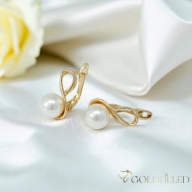 Gold-Filled Antiallergenic Earring 17 mm 18K Color