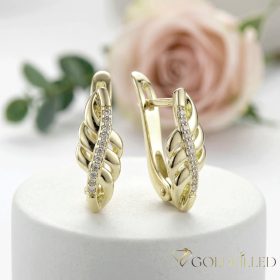Gold-Filled Antiallergenic Earring 17 mm 14K Color