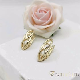 Gold-Filled Antiallergenic Earring 19 mm 18K Color
