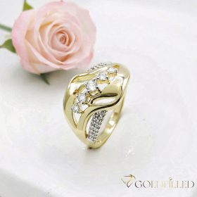   Gold-Filled Antiallergenic Ring, available in different sizes 14K color