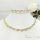 Gold-Filled Antiallergenic Necklace 45cm/7mm + Bracelet 17cm 14K Color