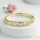 Gold-Filled Antiallergenic Bangle 7-4mm  Color (14K) diameter 60mm openable 