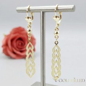 Gold-Filled Antiallergenic Earrings 60mm 14K Color