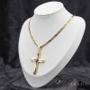 Gold-Filled Antiallergenic Necklace 50cm/4mm + Pendant 18K color