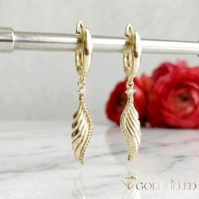 Gold-Filled Antiallergenic Earrings 46mm 14K Color