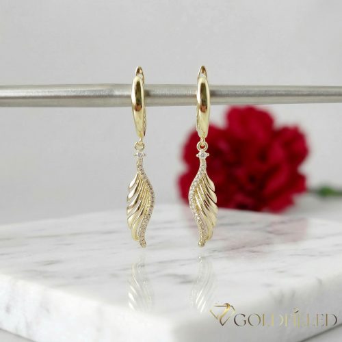 Gold-Filled Antiallergenic Earrings 46mm 14K Color