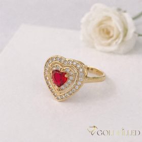   Gold-Filled Antiallergenic Ring, available in different sizes 18K color