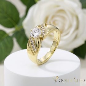   Gold-Filled Antiallergenic Ring, available in different sizes 14K color