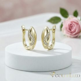 Gold-Filled Antiallergenic Earring 16 mm 14K Color