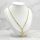 Gold-Filled Antiallergenic Necklace 50cm/3,5 mm + Pendant 18K color