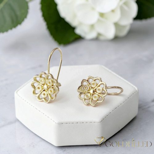 Gold-Filled Antiallergenic Earring 18 mm 14K Color