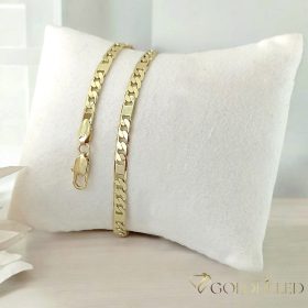 Gold-Filled Antiallergenic Bracelet 20 cm/4,5mm 14K Color