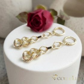 Gold-Filled Antiallergenic Earrings 54mm 14K Color