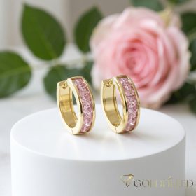 Gold-Filled Antiallergenic Earring 19 mm 18K Color