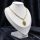 Gold-Filled Antiallergenic Necklace 50cm/5,2mm + Pendant 18K color