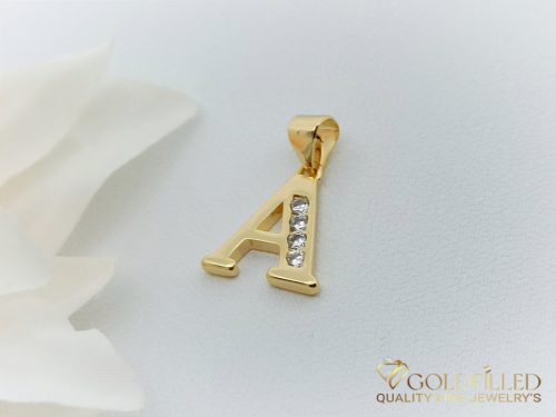 Gold-Filled Antiallergenic Pendant 24 mm 18K color