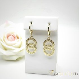 Gold-Filled Antiallergenic Earrings 33mm 14K Color