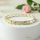 Gold-Filled Antiallergenic Bracelet 19cm/6mm 14K color