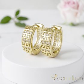 Gold-Filled Antiallergenic Earring 18 mm 18K Color