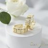 Gold-Filled Antiallergenic Earring 18 mm 18K Color
