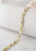 Gold-Filled Antiallergenic Bracelet 19cm/7mm 14K color