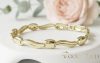 Gold-Filled Antiallergenic Bracelet 19cm/7mm 14K color