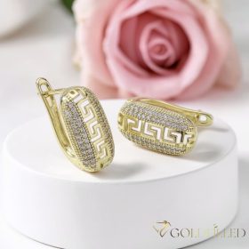 Gold-Filled Antiallergenic Earring 20 mm 18K Color