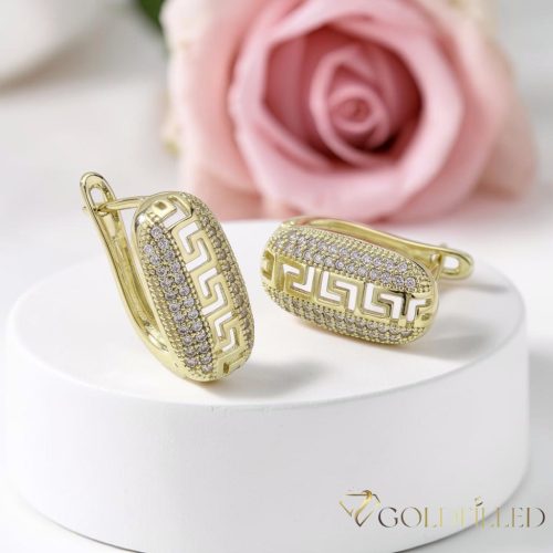 Gold-Filled Antiallergenic Earring 20 mm 18K Color