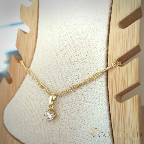 Gold-Filled Anklet 27cm/2mm Color 14K