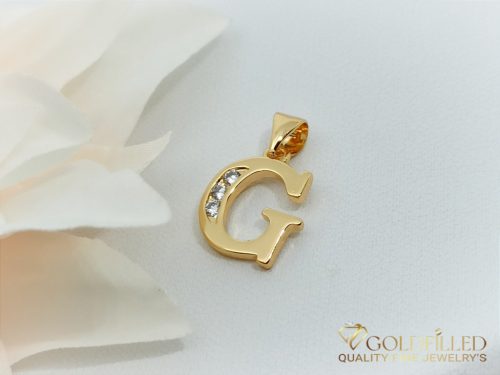 Gold-Filled Antiallergenic Pendant 23 mm 18K color