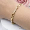 Gold-Filled Antiallergenic Bracelet 19cm/5mm 14K color