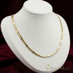   Gold-Filled Antiallergenic "Figaro" Necklace Mult size / 4,5mm  14K Color