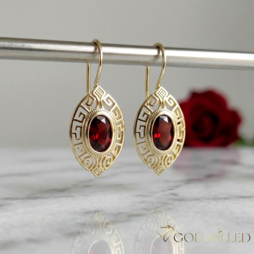 Gold-Filled Antiallergenic Earrings 42mm 14K Color