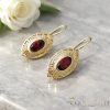 Gold-Filled Antiallergenic Earrings 42mm 14K Color