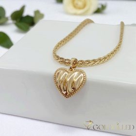   Gold-Filled Antiallergenic Luxury Necklace 50 cm Long and 3mm Wide 18K color
