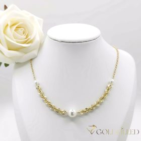 Gold-Filled Antiallergenic Necklace 45cm/2-5mm Color 14K