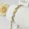 Gold-Filled Antiallergenic Bracelet Mult sizes 8mm 14K Color