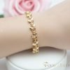 Gold-Filled Antiallergenic Bracelet 19cm/6mm 14K color