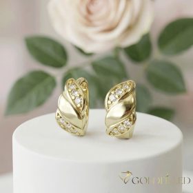 Gold-Filled Antiallergenic Earring 9mm 14K Color