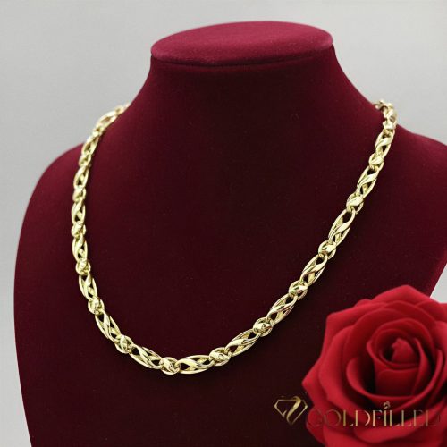 Gold-Filled Antiallergenic Necklace 60 cm/6 mm  14K Color