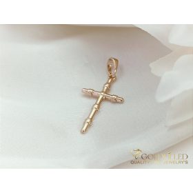 Gold-Filled Antiallergenic Pendant 28 mm 18K color