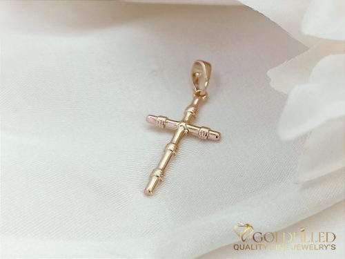 Gold-Filled Antiallergenic Pendant 28 mm 18K color