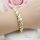 Gold-Filled Antiallergenic Bracelet 17cm/10mm 14K color