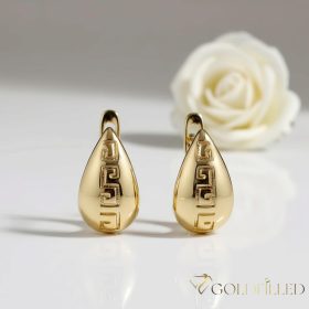 Gold-Filled Antiallergenic Earring 14 mm 18K Color 